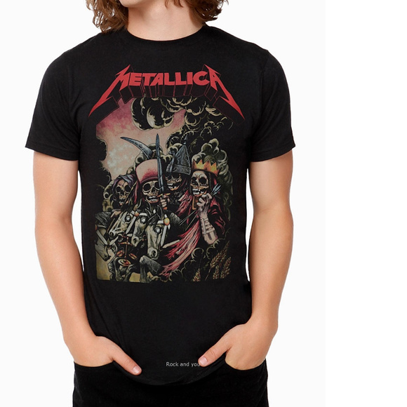 Metallica The Four Horsemen rock Official T-Shirt 2XL XXL NWT - Picture 1 of 2